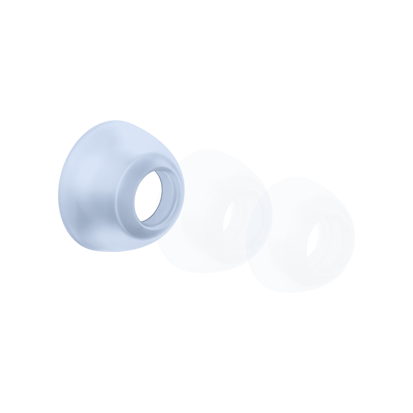 Boo Tip Silicone Ear Tips L Slightly Blue 01