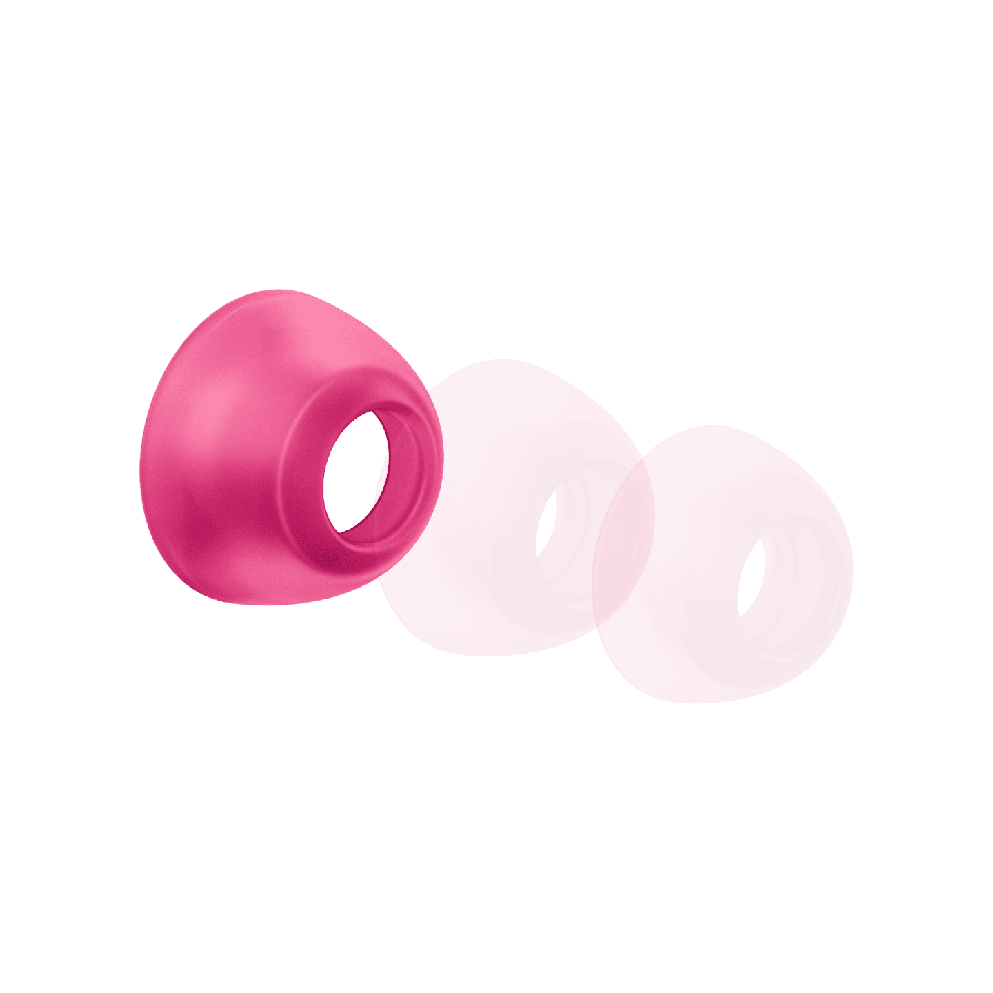 Boo Tip Silicone Ear Tips L Cosmic Pink 01
