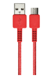 MICRO USB Charging Cable Tomato Red